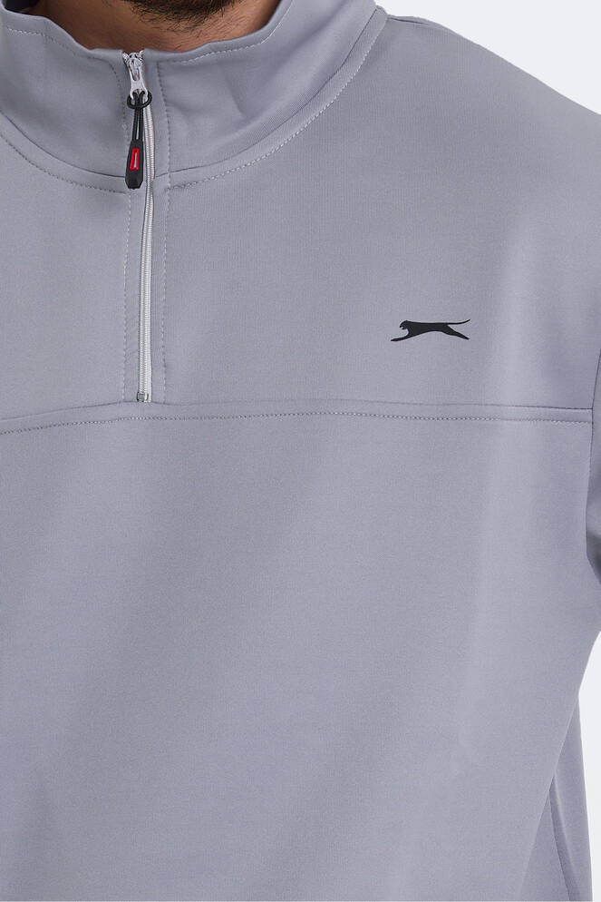 Slazenger SEND Men's Sweatshirt Light Gray