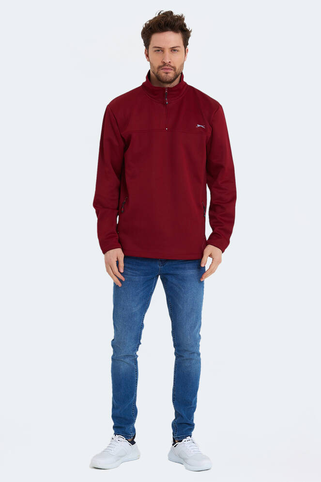 Slazenger SEND Men's Sweatshirt Burgundy