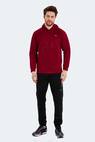 Slazenger SEPPO Erkek Sweatshirt Bordo - Thumbnail