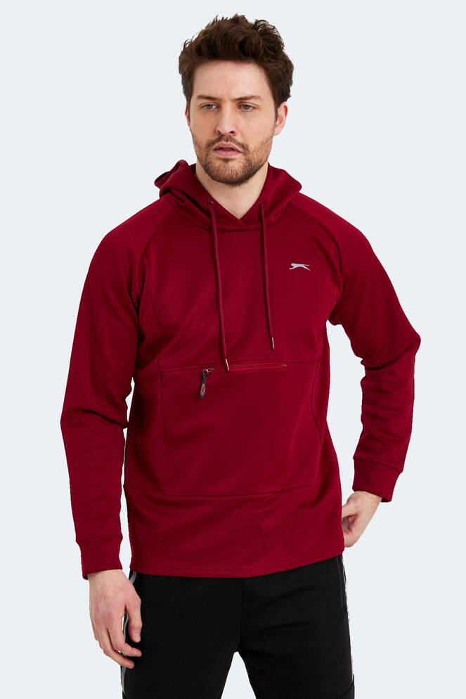 Slazenger SEPPO Men's Sweatshirt Burgundy