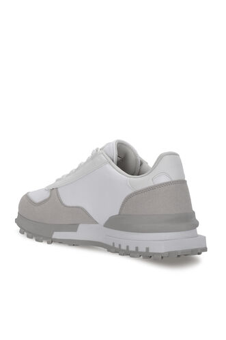 Slazenger SKATE Erkek Beyaz / Gri Koşu & Yürüyüş Spor Ayakkabısı - Thumbnail