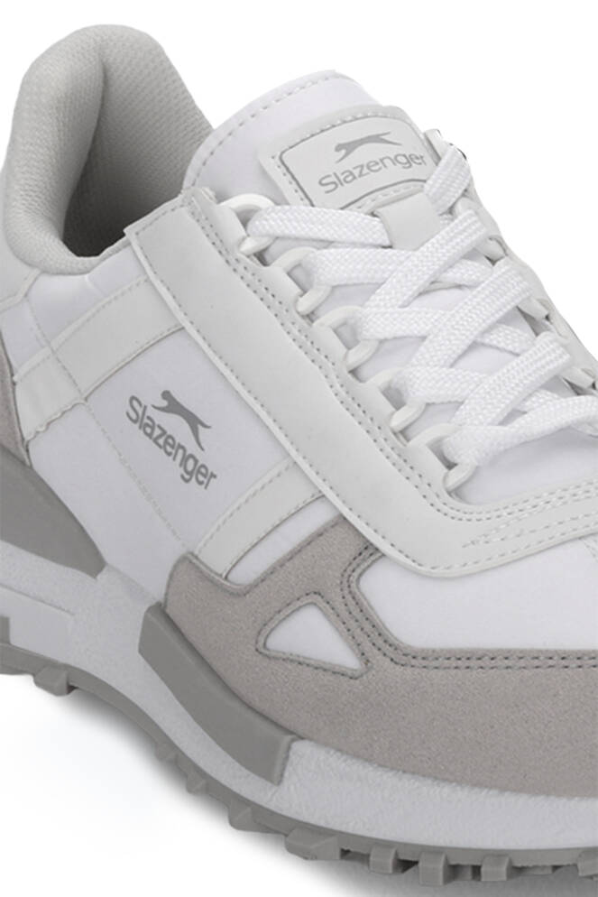 Slazenger SKATE Erkek Beyaz / Gri Koşu & Yürüyüş Spor Ayakkabısı