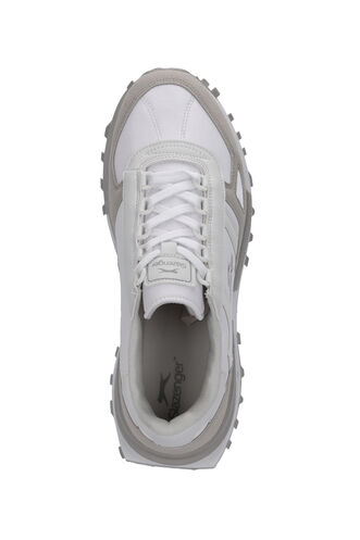 Slazenger SKATE Erkek Beyaz / Gri Koşu & Yürüyüş Spor Ayakkabısı - Thumbnail