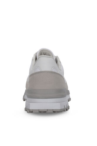 Slazenger SKATE Erkek Beyaz / Gri Koşu & Yürüyüş Spor Ayakkabısı - Thumbnail