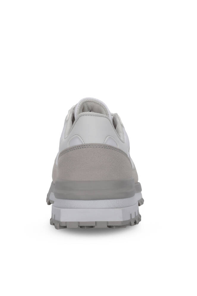 Slazenger SKATE Erkek Beyaz / Gri Koşu & Yürüyüş Spor Ayakkabısı