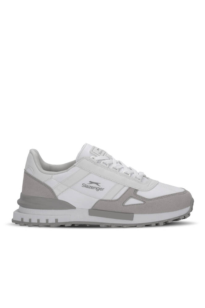 Slazenger SKATE Erkek Beyaz / Gri Koşu & Yürüyüş Spor Ayakkabısı