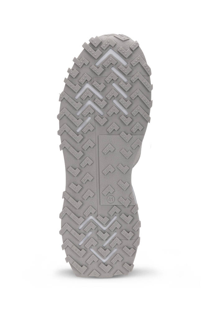 Slazenger SKATE Erkek Beyaz / Gri Koşu & Yürüyüş Spor Ayakkabısı