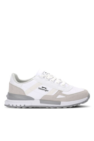 Slazenger - Slazenger SKATE Erkek Beyaz / Gri Koşu & Yürüyüş Spor Ayakkabısı