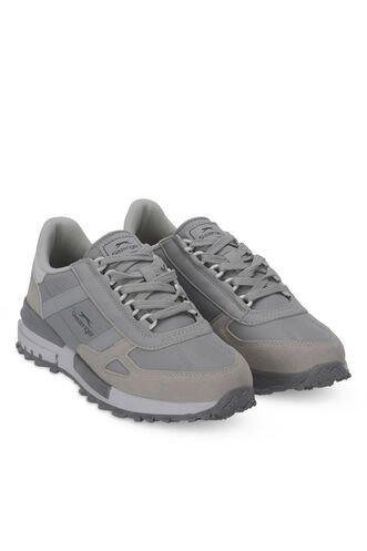 Slazenger SKATE Erkek Gri / Beyaz Koşu & Yürüyüş Spor Ayakkabısı - Thumbnail