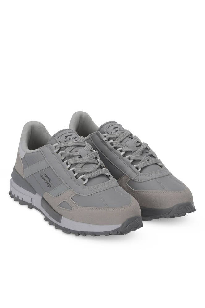 Slazenger SKATE Erkek Gri / Beyaz Koşu & Yürüyüş Spor Ayakkabısı