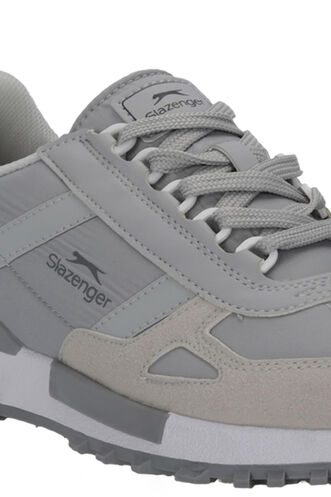 Slazenger SKATE Erkek Gri / Beyaz Koşu & Yürüyüş Spor Ayakkabısı - Thumbnail