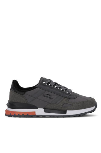 Slazenger - Slazenger SKATE Erkek Koyu Gri Koşu & Yürüyüş Spor Ayakkabısı