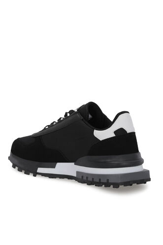 Slazenger SKATE Erkek Siyah / Beyaz Koşu & Yürüyüş Spor Ayakkabısı - Thumbnail