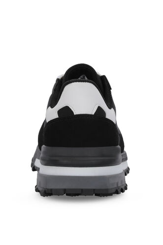 Slazenger SKATE Erkek Siyah / Beyaz Koşu & Yürüyüş Spor Ayakkabısı - Thumbnail