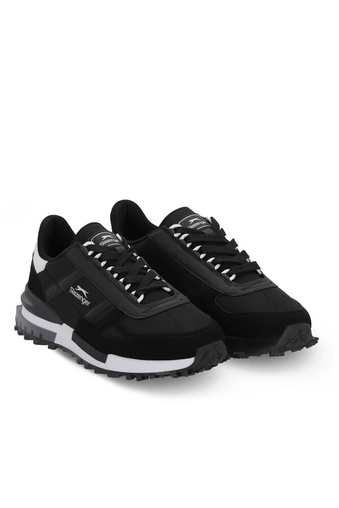 Slazenger SKATE Erkek Siyah / Beyaz Koşu & Yürüyüş Spor Ayakkabısı