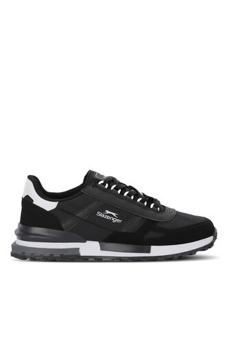 Slazenger - Slazenger SKATE Erkek Siyah / Beyaz Koşu & Yürüyüş Spor Ayakkabısı