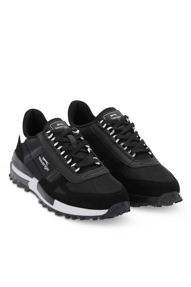 Slazenger SKATE Erkek Siyah / Beyaz Koşu & Yürüyüş Spor Ayakkabısı