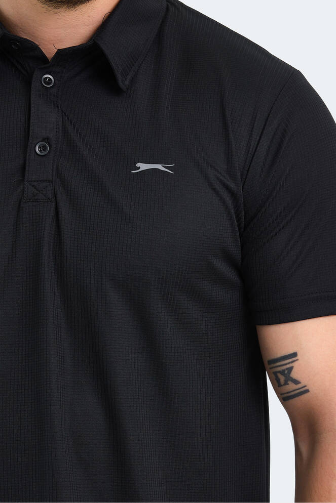 Slazenger SLOAN Erkek Kısa Kollu T-Shirt Siyah