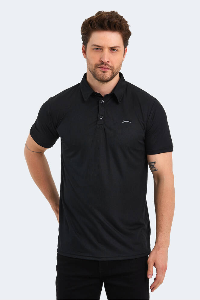 Slazenger SLOAN Men's Short Sleeve T-Shirt Black