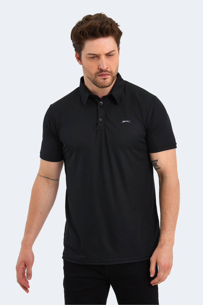 Slazenger SLOAN Men's Short Sleeve T-Shirt Black