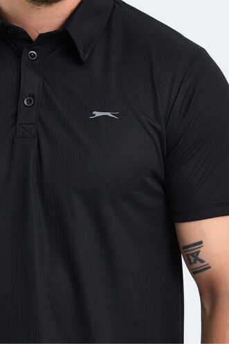Slazenger SLOAN Men's Short Sleeve T-Shirt Black - Thumbnail