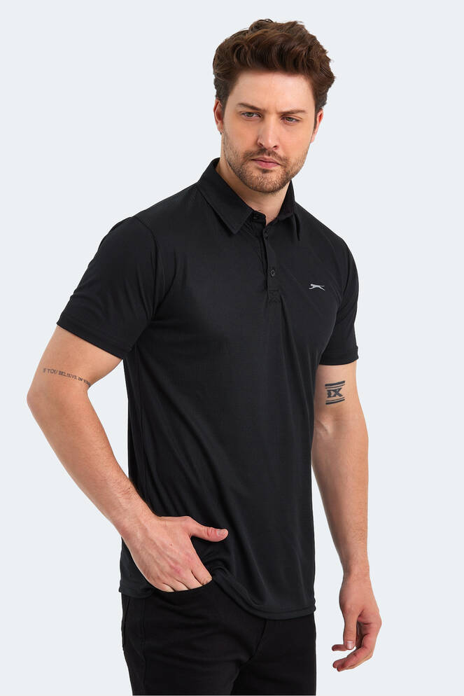 Slazenger SLOAN Men's Short Sleeve T-Shirt Black