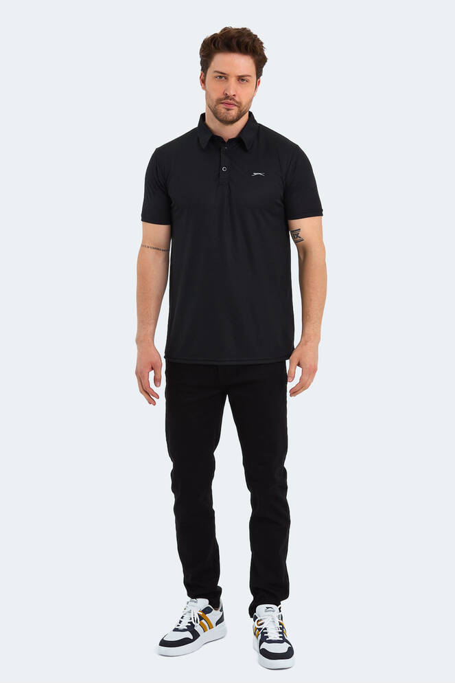 Slazenger SLOAN Men's Short Sleeve T-Shirt Black