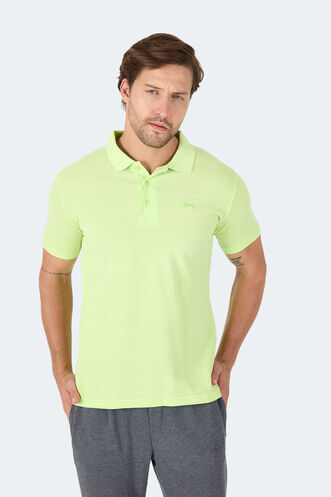 Slazenger SOHO Erkek Kısa Kollu T-Shirt Açık Yeşil - Thumbnail