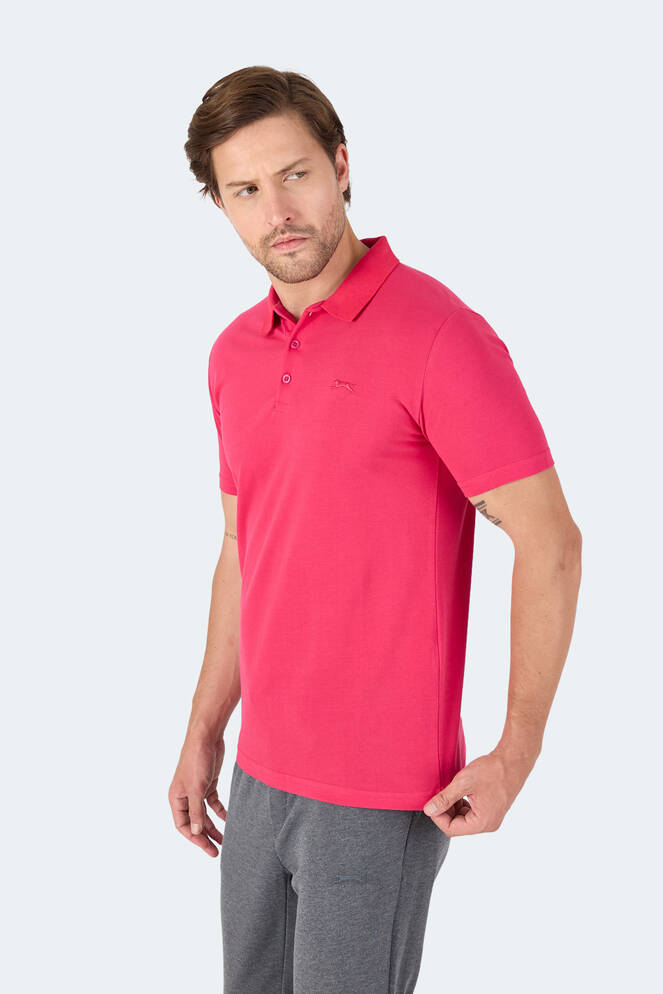Slazenger SOHO Erkek Kısa Kollu T-Shirt Fuşya