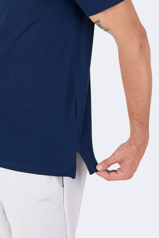 Slazenger SOHO Erkek Kısa Kollu T-Shirt Lacivert