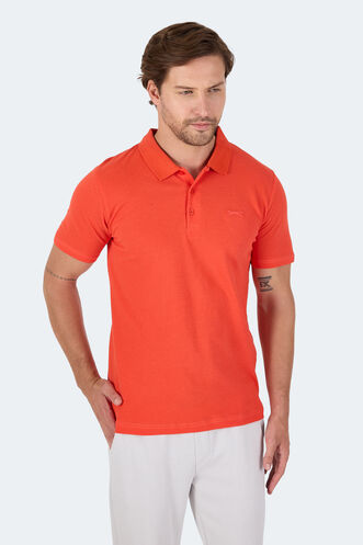 Slazenger SOHO Erkek Kısa Kollu T-Shirt Mercan - Thumbnail
