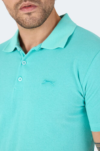 Slazenger SOHO Erkek Kısa Kollu T-Shirt Nane - Thumbnail