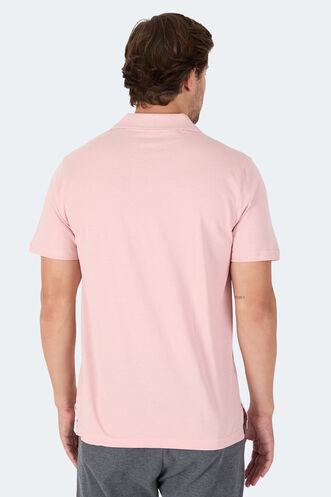 Slazenger SOHO Erkek Kısa Kollu T-Shirt Pudra - Thumbnail