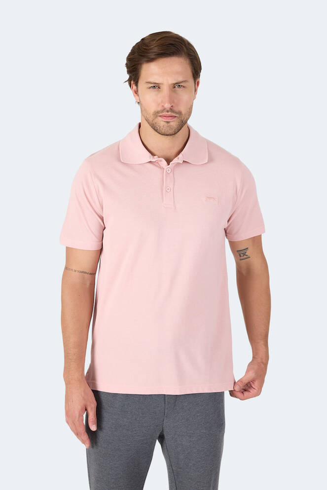 Slazenger SOHO Erkek Kısa Kollu T-Shirt Pudra