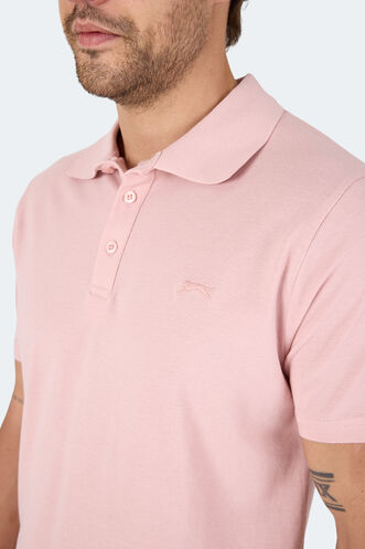 Slazenger SOHO Erkek Kısa Kollu T-Shirt Pudra - Thumbnail