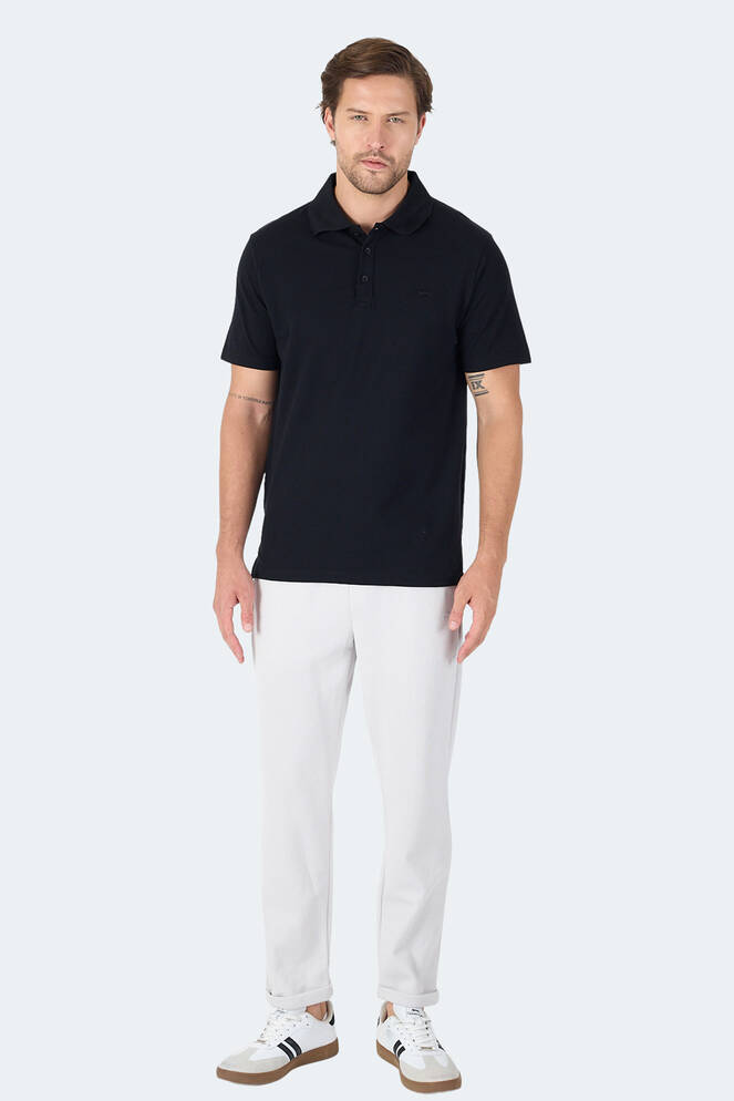 Slazenger SOHO Erkek Kısa Kollu T-Shirt Siyah