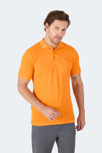Slazenger SOHO Erkek Kısa Kollu T-Shirt Turuncu - Thumbnail