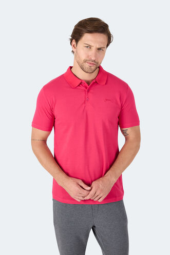 Slazenger SOHO Men's Short Sleeve T-Shirt Fuchsia - Thumbnail