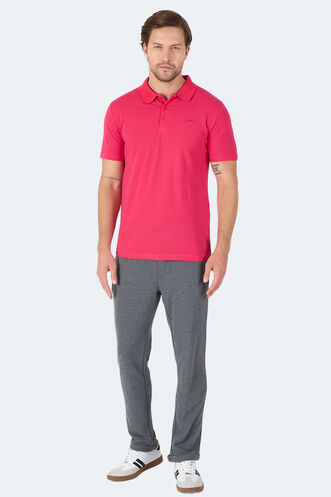 Slazenger SOHO Men's Short Sleeve T-Shirt Fuchsia - Thumbnail