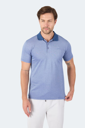 Slazenger SOHO Men's Short Sleeve T-Shirt Indigo - Thumbnail