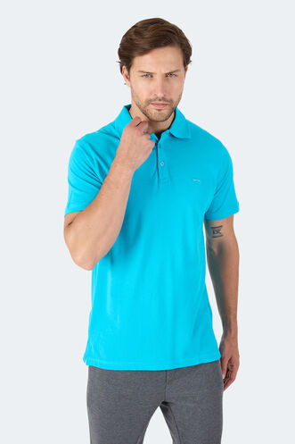 Slazenger SOHO Men's Short Sleeve T-Shirt Turquoise - Thumbnail