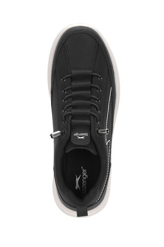 Slazenger SONIC I Erkek Siyah / Beyaz Günlük Spor Ayakkabısı - Thumbnail