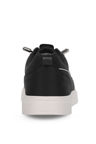 Slazenger SONIC I Erkek Siyah / Beyaz Günlük Spor Ayakkabısı - Thumbnail