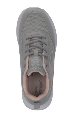 Slazenger SORIA Kadın Gri / Pembe Koşu & Yürüyüş Spor Ayakkabısı - Thumbnail