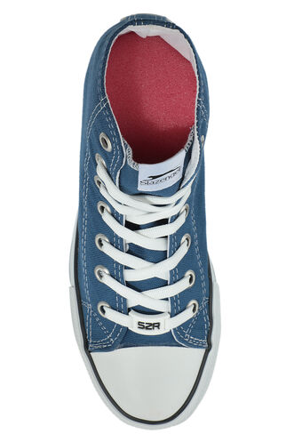 Slazenger SUPER HIGH Sneaker Women's Shoes Blue - Thumbnail