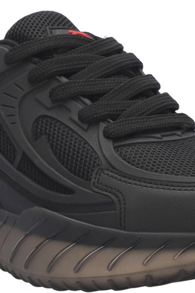 Slazenger TALIN Erkek Spor Ayakkabıları Siyah - Kırmızı