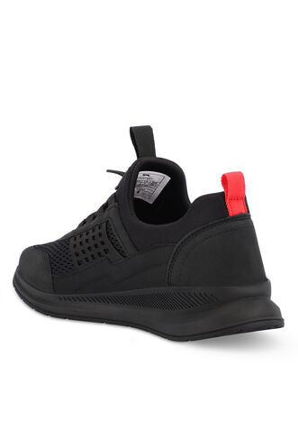 Slazenger TAROT Erkek Sneaker Ayakkabı Siyah - Kırmızı - Thumbnail