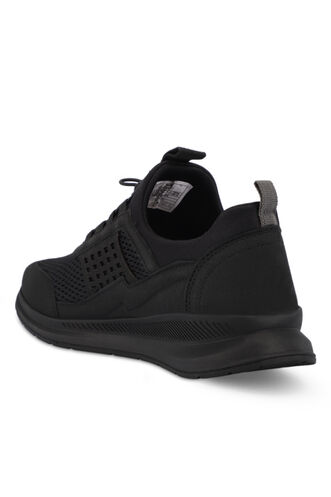 Slazenger TAROT Erkek Sneaker Ayakkabı Siyah - Siyah - Thumbnail