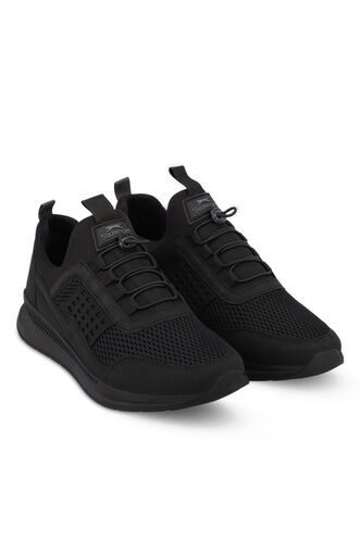 Slazenger TAROT Men's Sneaker Black - Black - Thumbnail