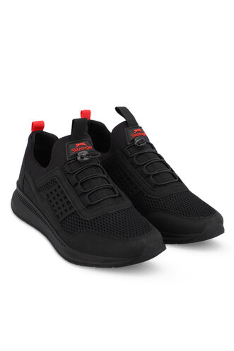 Slazenger TAROT Men's Sneaker Black - Red - Thumbnail